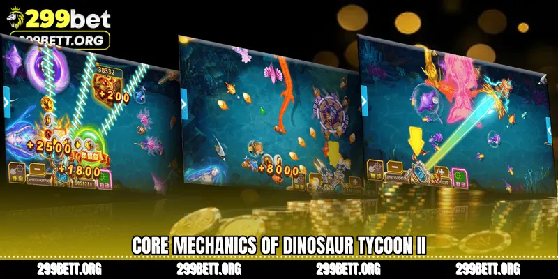 Core Mechanics of Dinosaur Tycoon II