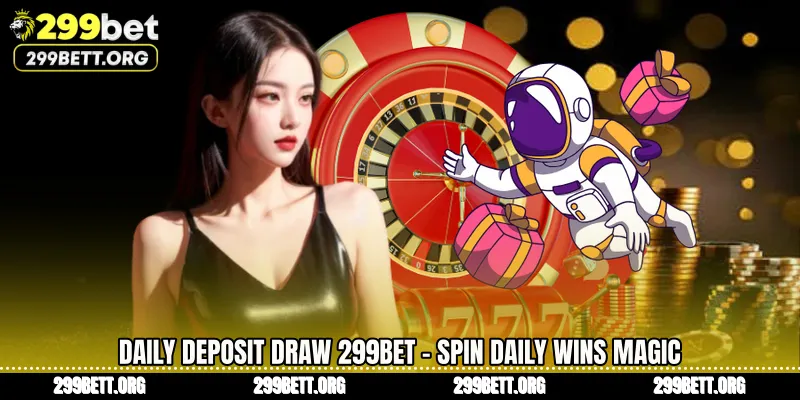 Daily Deposit Draw 299BET - Spin Daily Wins Magic