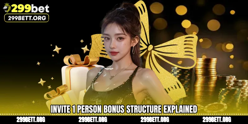 Invite 1 person Bonus Structure Explained