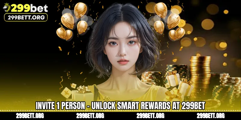 Invite 1 Person - Unlock Smart Rewards at 299BET