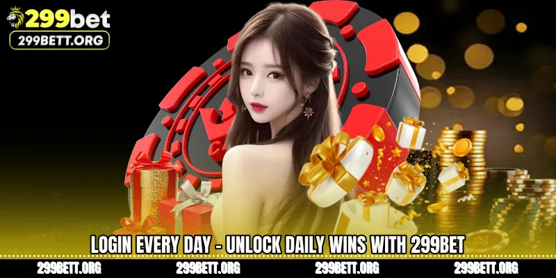 Login Every Day - Unlock Daily Wins with 299BET