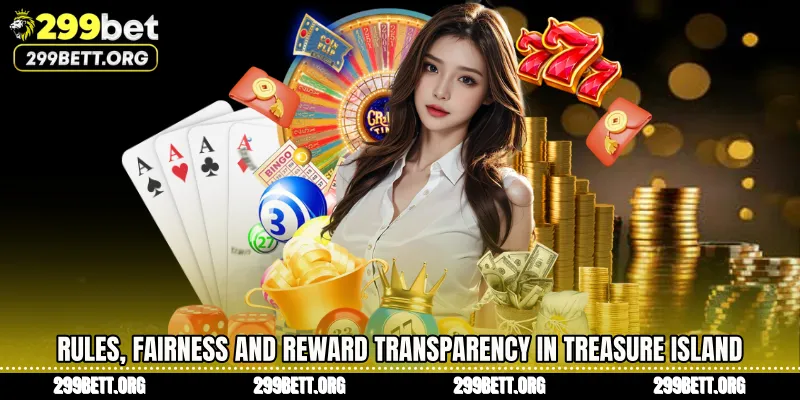 Rules, Fairness and Reward Transparency in Treasure Island