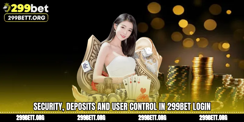 Security, Deposits and User Control in 299BET Login